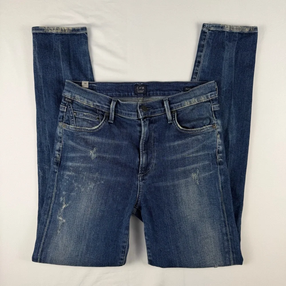 Citizens of Humanity Rocket High Rise Skinny Jean in Indie Distressed Size 30 - Picture 3 of 14